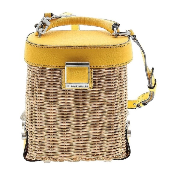 Etienne Aigner Handbags - Charlotte Boxy Wicker Crossbody